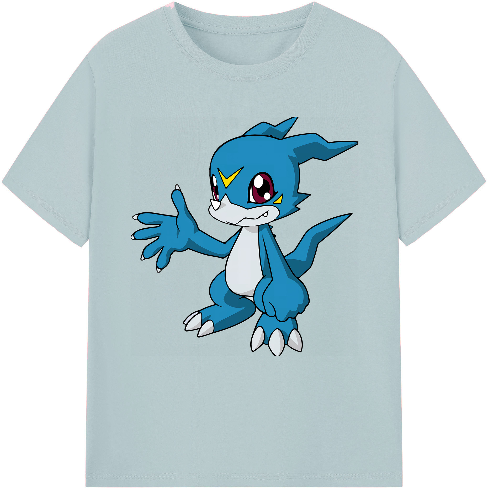 （画像用） Digimon デジタルモンスター/デジモン 綿100％半袖Tシャツ（フロントプリント）